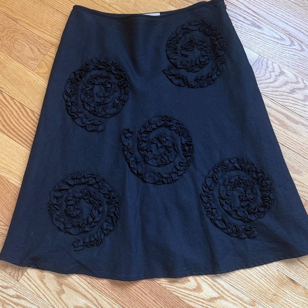 ☀️3/$15 Marisa Christina Linen Blend Midi Skirt 6